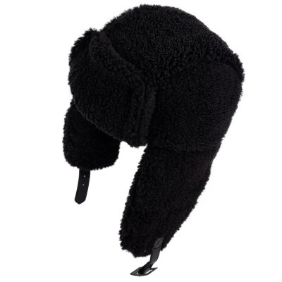 Karvahattu - Gårda Lycksele Trapper hat (musta)