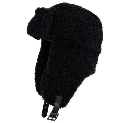 Karvahattu - Gårda Lycksele Trapper hat (musta)