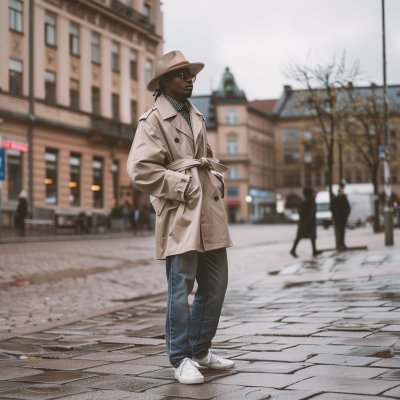 Hatut - Gårda Montefalco Fedora Wool Hat (beige)