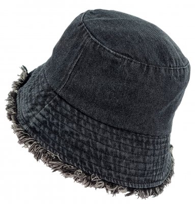 Hatut - Gårda Brooke Denim Bucket Hat (musta)