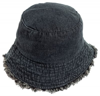 Hatut - Gårda Brooke Denim Bucket Hat (musta)