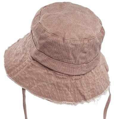 Hatut - Gårda Bucket Hat (dusty red)