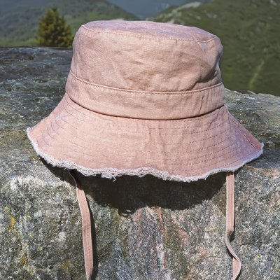 Hatut - Gårda Bucket Hat (dusty red)