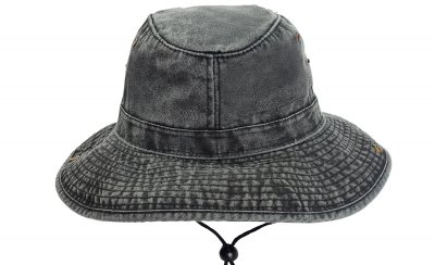 Hatut - Gårda Pietro Bucket Hat (musta)