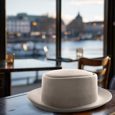 Hatut - Gårda Cairns Pork Pie (vaalean harmaa)