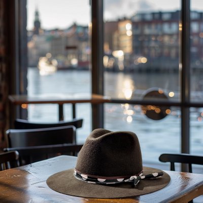 Hatut - Gårda Chester Fedora (ruskea)