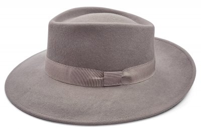 Hatut - Gårda Napoli Fedora Wool Hat (harmaa)