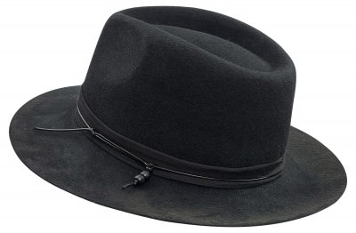 Hatut - Gårda Newport Fedora (musta)