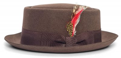 Hatut - Gårda Russel Pork Pie (ruskea)