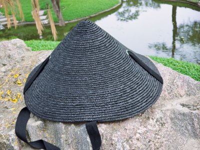 Hatut - Gårda Soriya Riisihattu (musta)