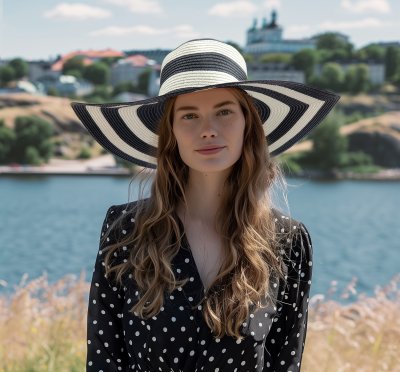 Hatut - Gårda Olkihattu (musta/valkoinen)