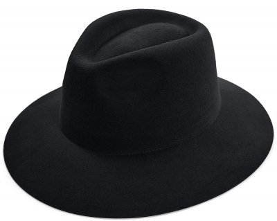 Hatut - Gårda Townsville Fedora (musta)