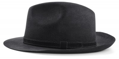 Hatut - Gårda Tropea Fedora Wool Hat (musta)
