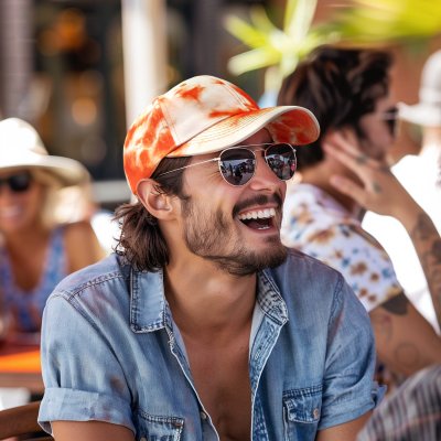 Lippis - Gårda Marble Baseball (oranssi)