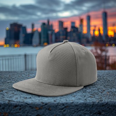 Lippis - Gårda Stevens Basic Snapback (harmaa)