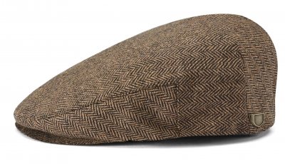 Flat cap - Brixton Hooligan (ruskea-khaki)