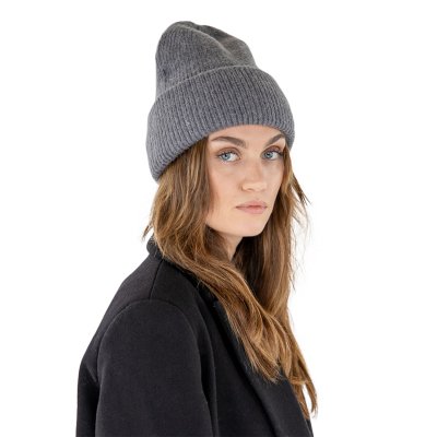 Pipot - Gårda Angora Beanie (harmaa)