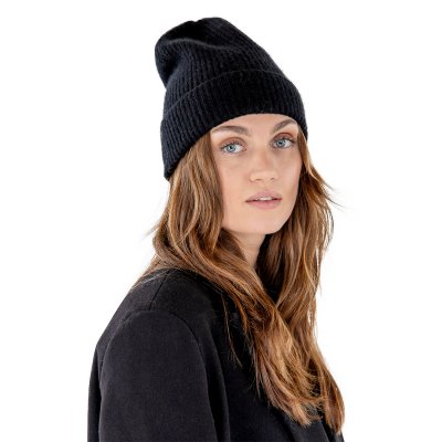 Pipot - Gårda Cashmere Beanie (musta)