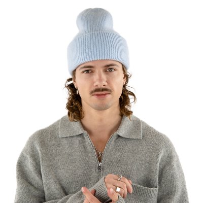 Pipot - Gårda Angora Beanie (vaaleansininen)