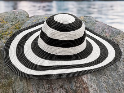 Hatut - Gårda Olkihattu (musta/valkoinen)