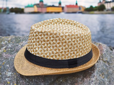 Hatut - Gårda Trilby olkihattu (luonnollinen)