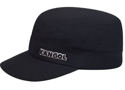 Flat cap - Kangol Ripstop Army Cap (musta)