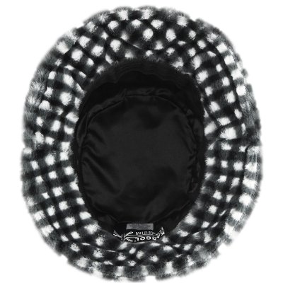 Hatut - Kangol Faux Fur Bucket (musta)