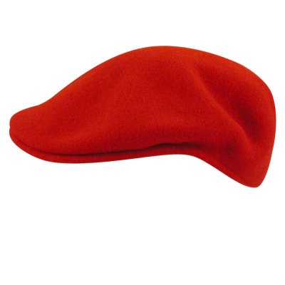 Flat cap - Kangol Wool 504 (punainen)