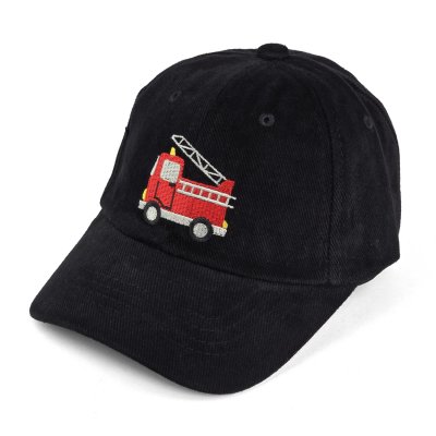 Lippis Lapsi - Gårda Fire truck Cap (musta)
