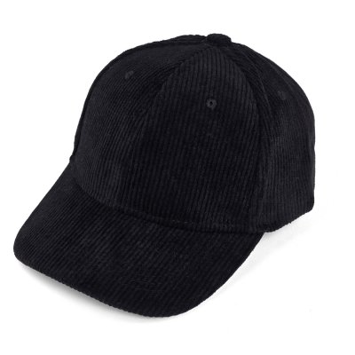 Lippis Lapsi - Gårda Tenby Corduroy Cap (musta)