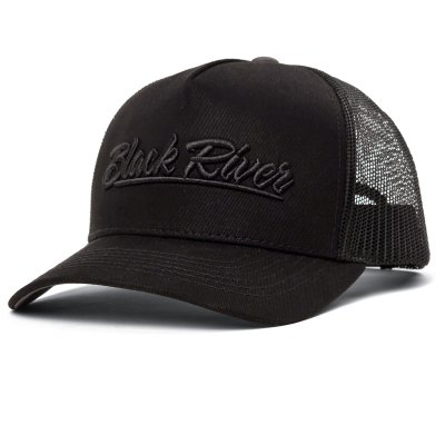Lippis - Black River Classic Trucker (musta)