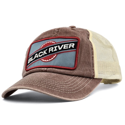 Lippis - Black River Dayton Washed Trucker (ruskea)
