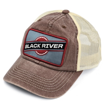 Lippis - Black River Dayton Washed Trucker (ruskea)