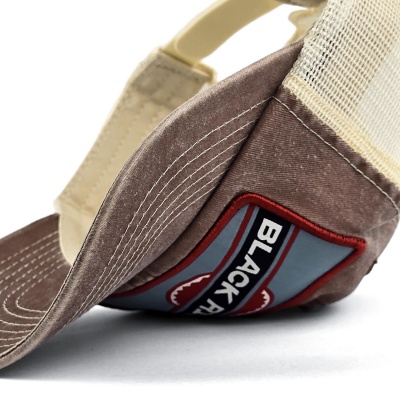 Lippis - Black River Dayton Washed Trucker (ruskea)
