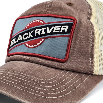 Lippis - Black River Dayton Washed Trucker (ruskea)