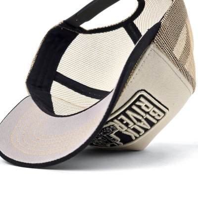 Lippis - Black River Hauler Trucker (kermanvärinen/beige/musta)