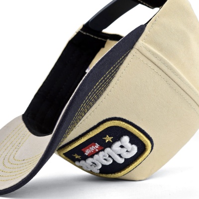 Lippis - Black River Reno Cotton Snapback (kermanvärinen/tummansininen)