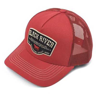 Lippis - Black River Foundry Trucker (punainen)