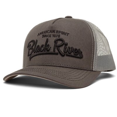 Lippis - Black River Classic Trucker (harmaa)