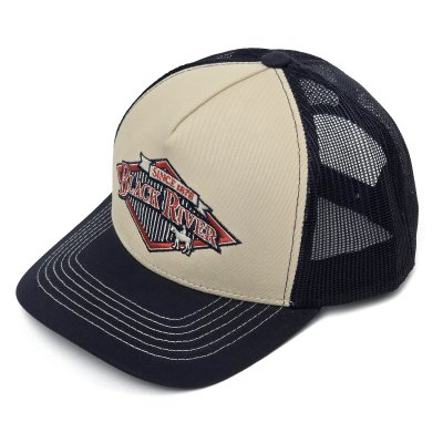 Lippis - Black River Legacy Trucker (kermanvärinen/tummansininen)