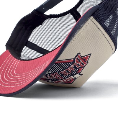 Lippis - Black River Legacy Trucker (kermanvärinen/tummansininen)