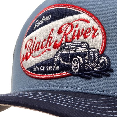 Lippis - Black River Riding Trucker (sininen)