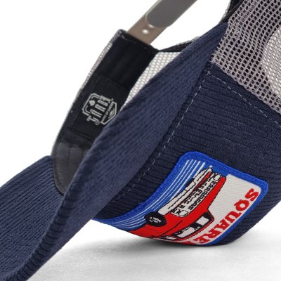 Lippis - Gårda Corduroy Trucker Squarebody (sininen/harmaa)