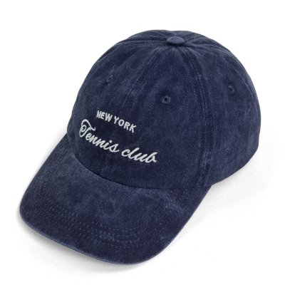 Lippis - Gårda New York Tennis Washed Cap (sininen)