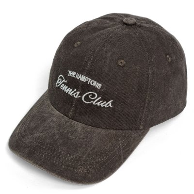 Lippis - Gårda Hamptons Tennis Washed Cap (ruskea)