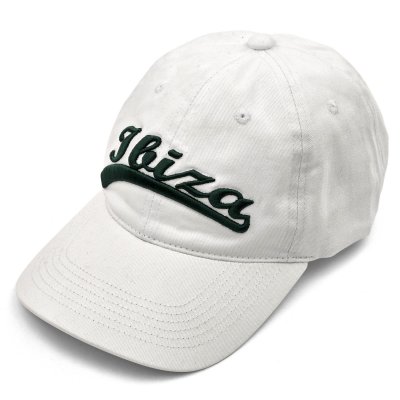 Lippis - Gårda Ibiza Washed Cap (valkoinen)