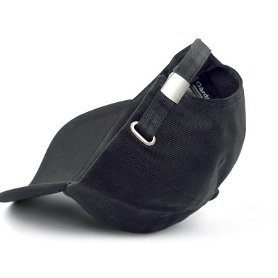 Lippis - Gårda Letter Cap 'O' (musta/valkoinen)