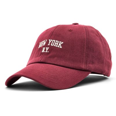 Lippis - Gårda New York Dad Cap (punainen)