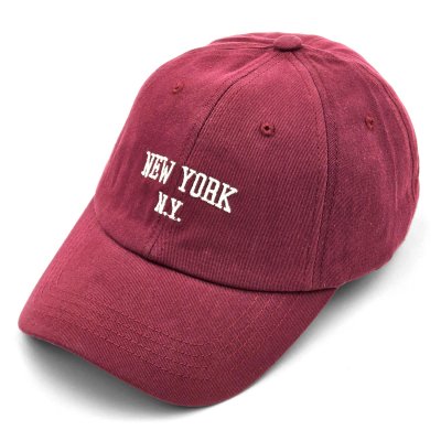 Lippis - Gårda New York Dad Cap (punainen)