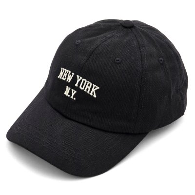 Lippis - Gårda New York Dad Cap (musta)